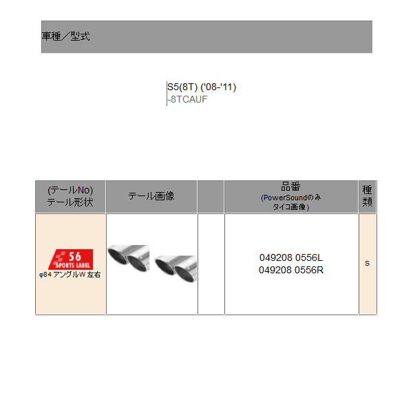 レムス マフラー S5(8T) 8TCAUF REMUS マフラー 正規品 送料無料