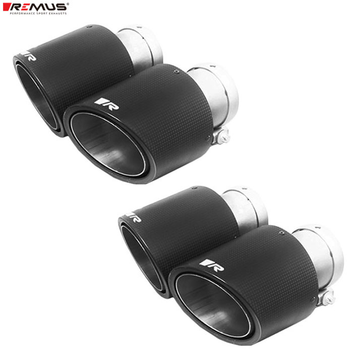 レムス テールエンド φ102 カーボン アングル 0046 70CSSR レムスマフラー装着車用 REMUS マフラーカッター 正規品 新品
