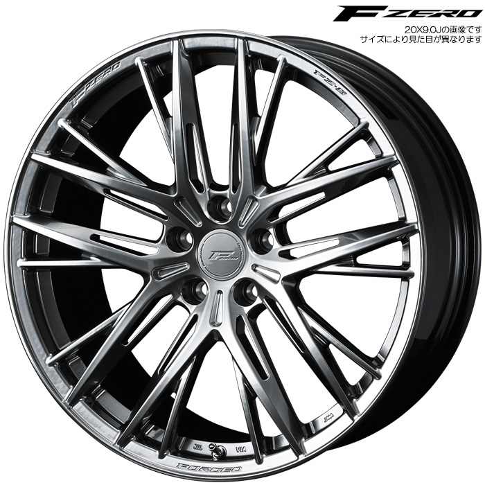 WEDS F ZERO FZ 5 ダイヤモンドブラック 4本 19×8.5J+38 5H 114.3 ウェッズ ホイール F ZERO FZ5 4本 DIAMOND BLACK 送料無料(沖縄離島除) :weds fz5 4 2:カーピットアイドル