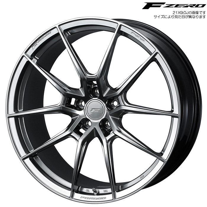 WEDS F ZERO FZ-6 _ChubN 4{ 21×9.0J+30 5H 114.3 60 EFbY Gt[ FZ6 _ChubN 0042145