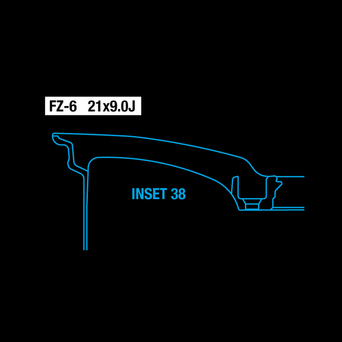 WEDS F ZERO FZ-6 BRS 4本 21X9.0J+38 5H 112 φ66.5 ウェッズ エフゼロ FZ6 ブラッシュド 0041887｜web-carshop｜02