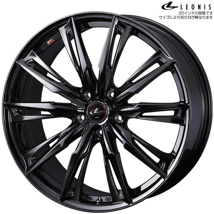 WEDS レオニス GX HYPER BMC 1本 18×8.0J+42 5H 114.3 ウェッズ ホイール LEONIS GX 1本 ハイパーブラックメタルコート 送料無料(沖縄離島除) :leonisgx 83:カーピットアイドル