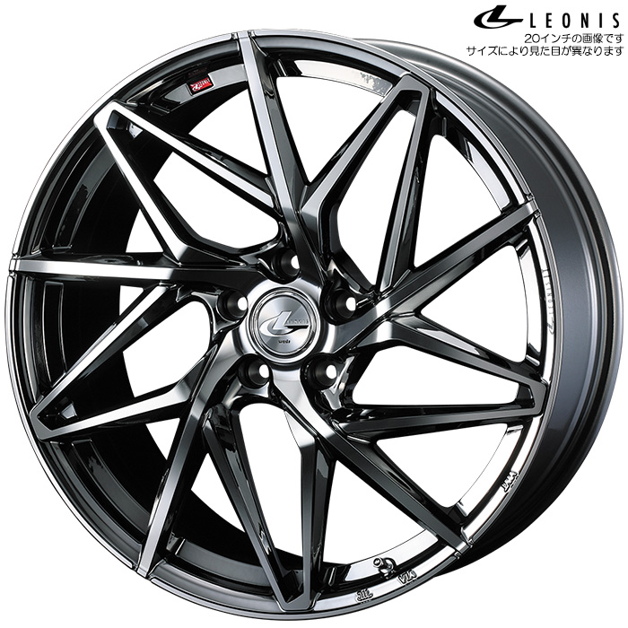 WEDS レオニス IT BMCMC 1本 18×8.0J+42 5H 114.3 ウェッズ ホイール LEONIS IT 1本 ブラックメタルコート ミラーカット 送料無料(沖離除) :leonisit 1 64:カーピットアイドル