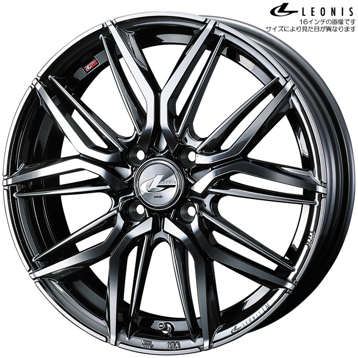 WEDS レオニス LM BMCMC 4本 16×6.0J+42 4H 100 ウェッズ ホイール LEONIS LM 4本 ブラックメタルコート ミラーカット 送料無料(沖離除) :leonislm 4 24:カーピットアイドル