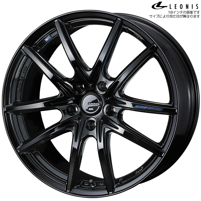 WEDS レオニス ナヴィア01 next PBK 4本 17×7.0J+55 5H 114.3 ウェッズ ホイール LEONIS NAVIA 01 NEXT 4本 プレミアムブラック :leonisnavia01next 4 10:カーピットアイドル