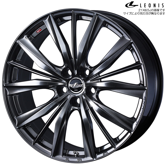 WEDS ���I�j�X VX2 CG 4�{ 17×6.5J+39 5H 114.3 ��60 �E�F�b�Y �z�C�[�� LEONIS VX2 �N���V�J���K�����^ 42564