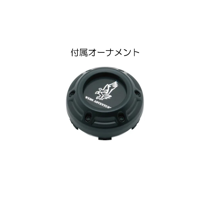 WEDS（ウェッズ） WEDS MUD VANCE DX フルマットブラック 1本 18×7.5J+