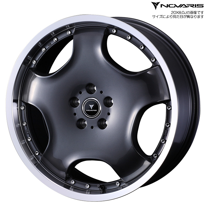 WEDS（ウェッズ） ノヴァリス アセットD1 GP 4本 18×7.0J+47 5H 114.3