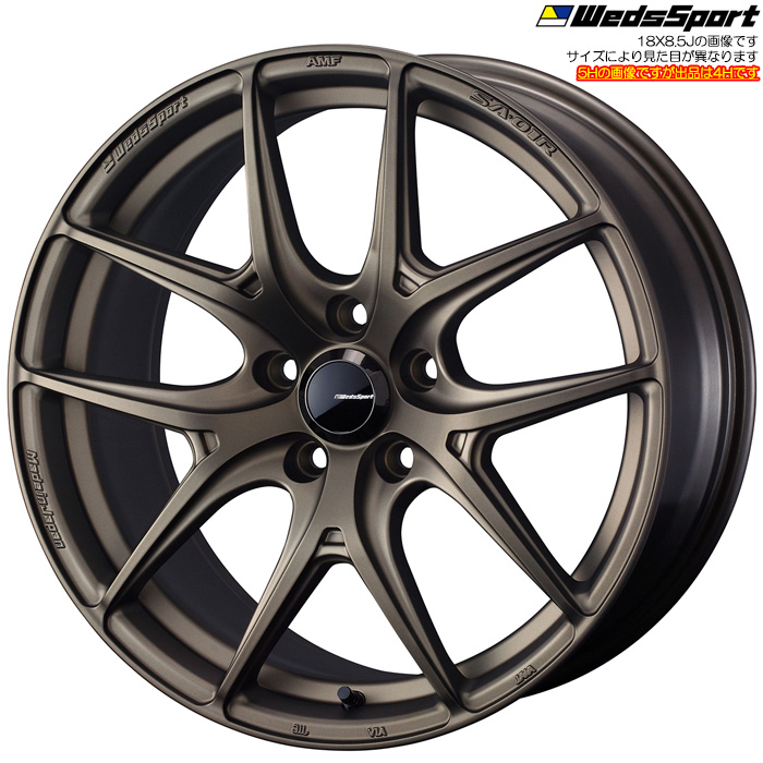 WedsSport SA-01R EJ-BRONZE2 1本 17×6.5J+42 4H 100 φ65 ウェッズスポーツ ホイール SA-01R EJブロンズ2 0074643