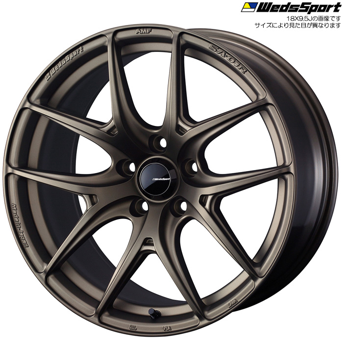 WedsSport SA-01R EJ-BRONZE2 1本 18×7.5J+45 5H 114.3 φ73 ウェッズスポーツ ホイール SA-01R EJブロンズ2 0074653｜カーピットアイドル