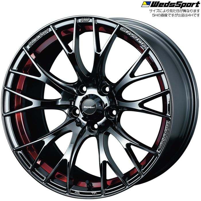 WEDS WedsSport SA-20R RLC 1本 17×7.0J+43 4H 100 ウェッズ