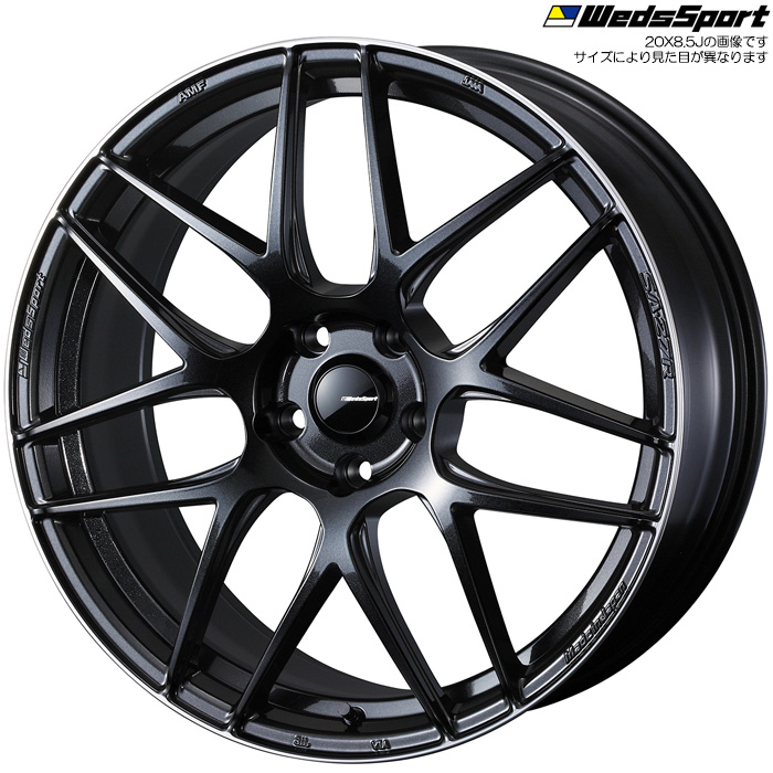 WedsSport SA-27R METAL-BLACK/F 1{ 20×8.5J+38 5H 114.3 73 EFbYX|[c zC[ SA-27R ^ubNGt 0074488