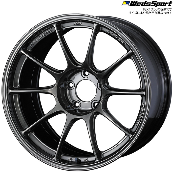 WedsSport TC105X 4本 18×9.5J+10 5H 114.3 ウェッズスポーツ ホイール4本 EJチタン 代引手数料無料 送料無料(沖縄・離島除) :weds tc105x 4 31:カーピットアイドル