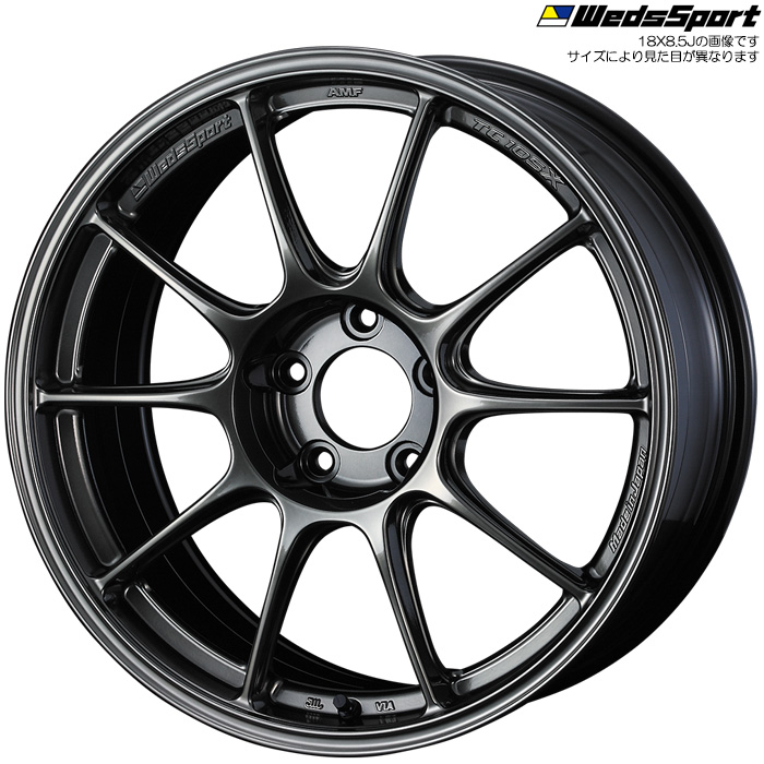 WedsSport TC105X 4本 18×8.5J+32 5H 114.3 ウェッズスポーツ ホイール4本 EJチタン 代引手数料無料 送料無料(沖縄・離島除) :weds tc105x 4 24:カーピットアイドル