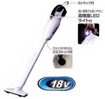 マキタコードレス充電式クリーナー(掃除機) CL180D : web