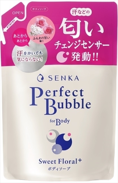 まとめ得 専科 パーフェクトバブル フォーボディー スウィートフローラル つめかえ用 x [20個] /h