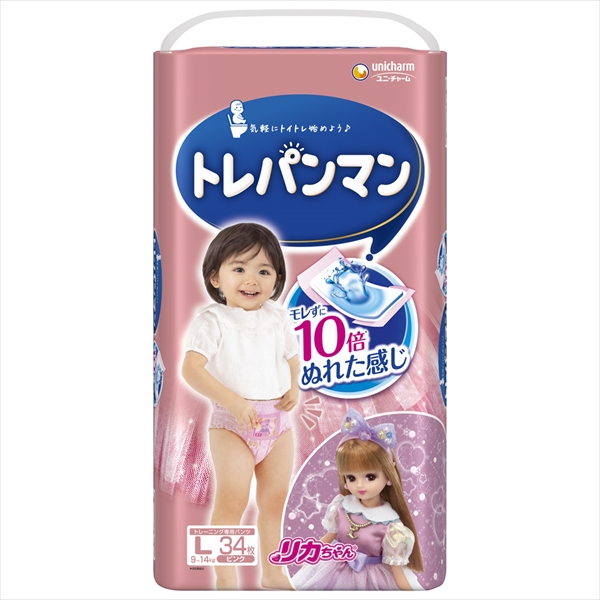 まとめ得 トレパンマンブルーL34枚 ユニ・チャーム（ユニ