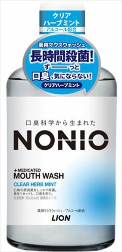 まとめ得 ＮＯＮＩＯマウスウォッシュ　クリアハーブミント　６００ＭＬ 　 ライオン  　 マウスウォッシュ  x [8個] /h｜web-twohan-kenkou