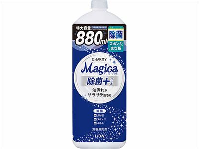 まとめ得 CHARMY Magica チャーミーマジカ 除菌＋フレッシュシトラスグリーンの香り 詰替え 大型 880ml x [20個] /h :h2 4903301302070 m:WEB TWOHAN in