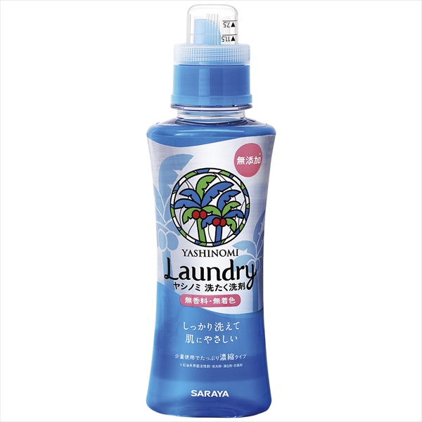 まとめ得 ヤシノミ洗たく洗剤 濃縮タイプ ５２０ｍＬ サラヤ 衣料用洗剤・自然派 x [18個] /h