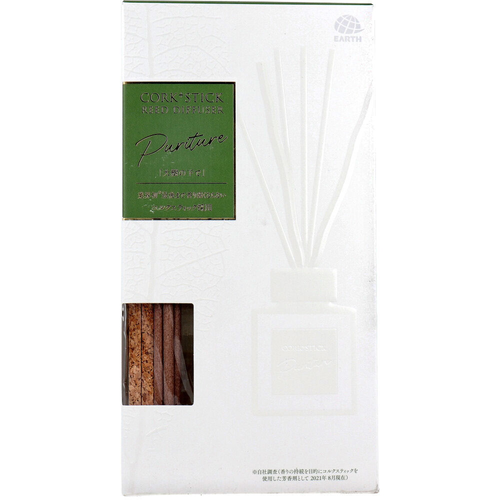 まとめ得 Sukki-ri! CORK STICK REED DIFFUSER Puriture 大樹の下で