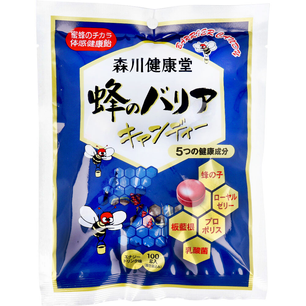 まとめ得 ※蜂のバリアキャンディー エナジードリンク味 100g x [18個] /k