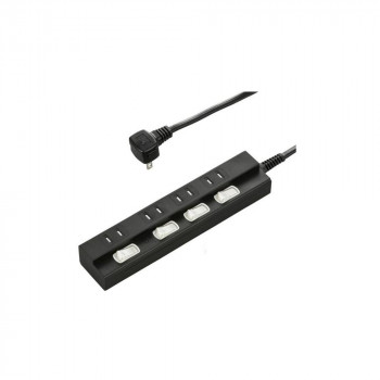 Yahoo! Yahoo!ショッピング(ヤフー ショッピング)OHM 雷に強い節電タップ 4個口 3m　黒・HS-TPK43PBT-K /a