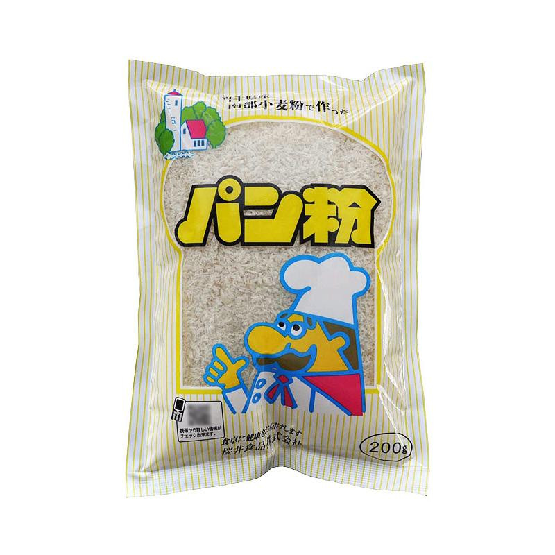 桜井食品 国内産パン粉 200g×20個 /a