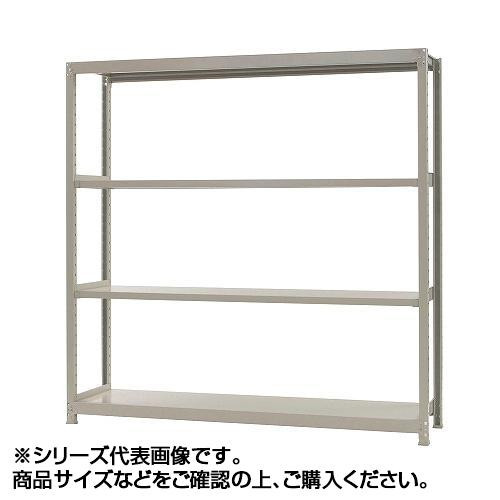 軽中量ラック 耐荷重150kgタイプ 単体 間口1800×奥行450×高さ1200mm 4段 アイボリー /a :a1 1435105:WEB TWOHAN in