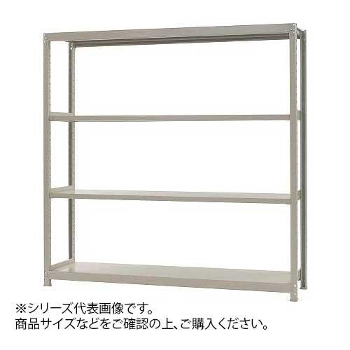 軽中量ラック 耐荷重200kgタイプ 単体 間口1200×奥行600×高さ2400mm 4段 アイボリー /a :a1 1435303:WEB TWOHAN in