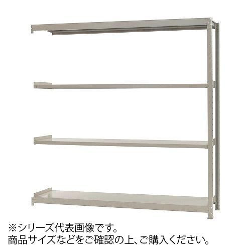 軽中量ラック 耐荷重200kgタイプ 連結 間口1500×奥行600×高さ1200mm 4段 アイボリー /a :a1 1435330:WEB TWOHAN in