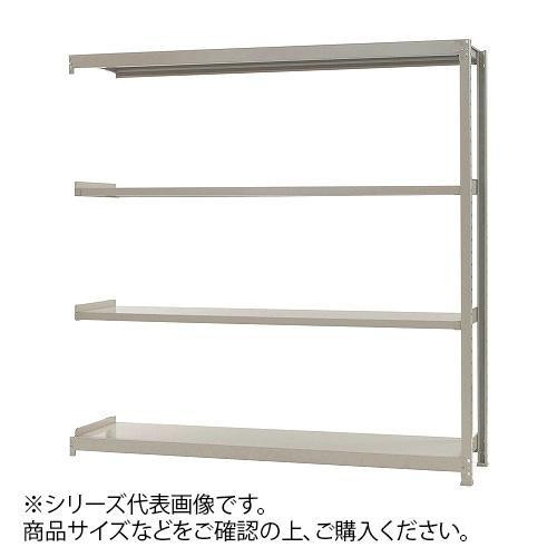 軽中量ラック 耐荷重200kgタイプ 連結 間口1800×奥行450×高さ2400mm 4段 アイボリー /a :a1 1435380:WEB TWOHAN in