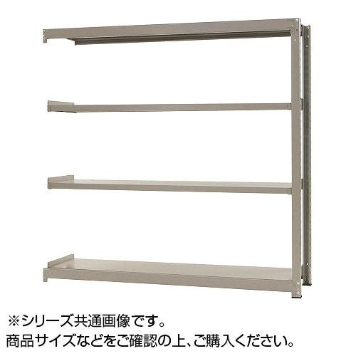 中量ラック 耐荷重300kgタイプ 連結 間口900×奥行750×高さ1200mm 4段 ニューアイボリー /a :a1 1435505:WEB TWOHAN in