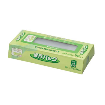 新発売 ジャパックス 保存用BOXポリ袋 マチ付 半透明 55枚×50個 SS02 /a