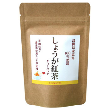 Yahoo! Yahoo!ショッピング(ヤフー ショッピング)島根県産　しょうが紅茶　ティーバッグ（2g×8個入）×10セット /a