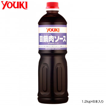 YOUKI ユウキ食品 回鍋肉ソース 1.2kg×6本入り 210123 /a