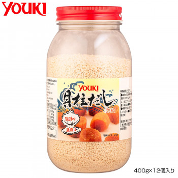 YOUKI ユウキ食品 貝柱だし 400g×12個入り 210910 /a