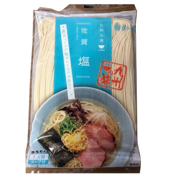 まるいち 佐賀塩ラーメン スープ付 1人前×40入 Z4250 /a :a1 1712066:WEB TWOHAN in