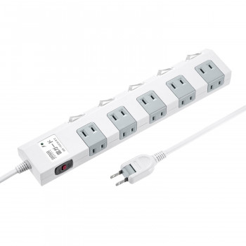 Yahoo! Yahoo!ショッピング(ヤフー ショッピング)サンワサプライ 節電タップ 2P・10個口・1m TAP-SP2110SW-1 /a