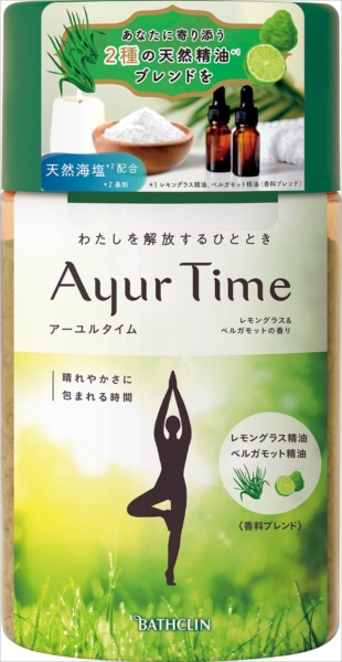 まとめ得 アーユルタイム レモングラス＆ベルガモットの香り 720g