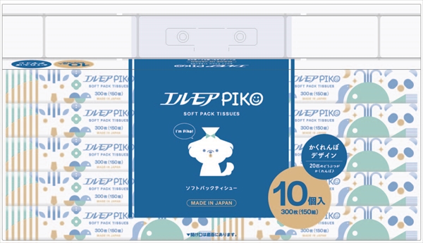 まとめ得 エルモア ピコ ソフトパックティシュー カミ商事 ティッシュ  x [3個] /h | 
