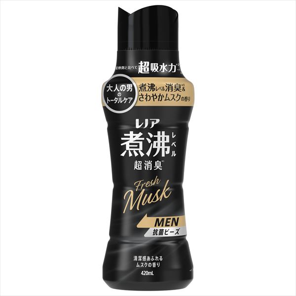 まとめ得 レノア煮沸レベル消臭抗菌ビーズＭＥＮ清潔感あふれるムスクの香り本体 Ｐ＆Ｇ  x [3個] /h | 