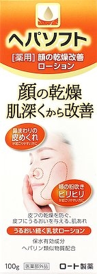 ヘパソフト　薬用顔ローション１００ｇ 　 ロート製薬  　 化粧水・ローション  /h