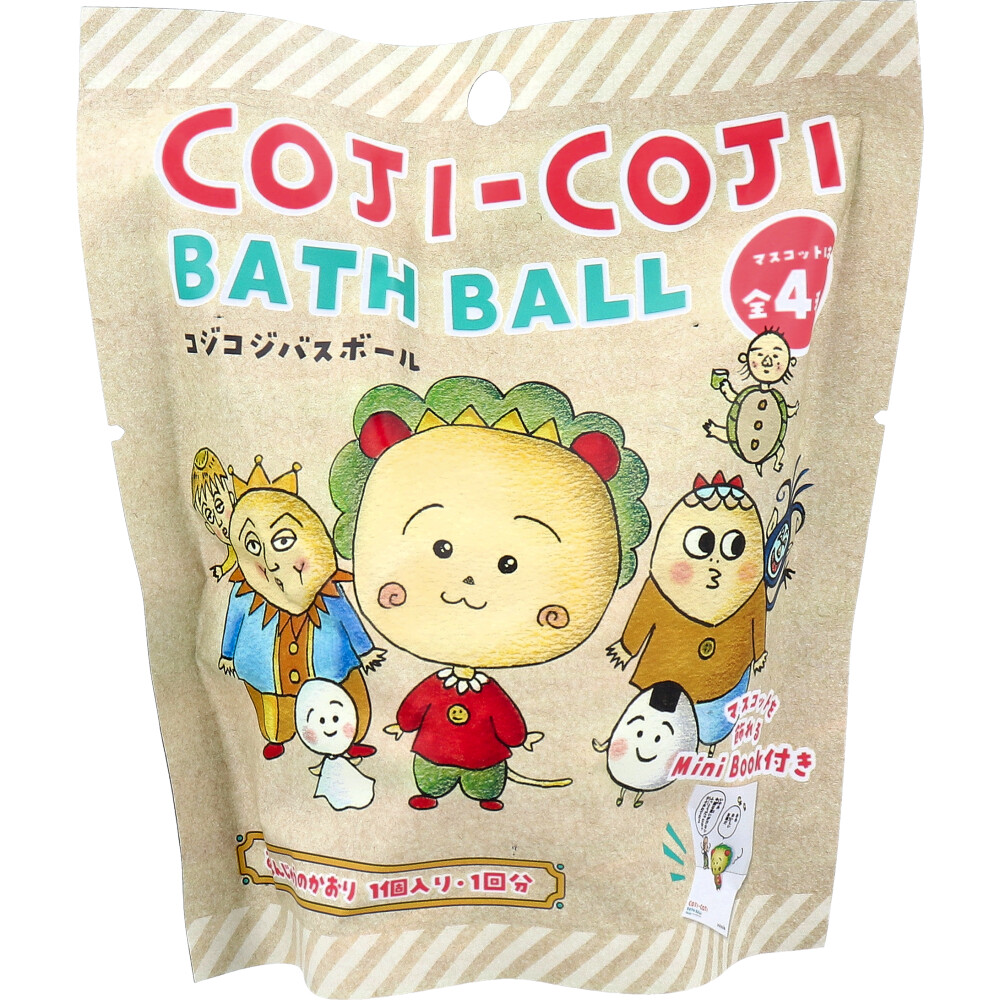まとめ得 コジコジ バスボール おまんじゅうのかおり 75g 1回分 x [5個] /k | 
