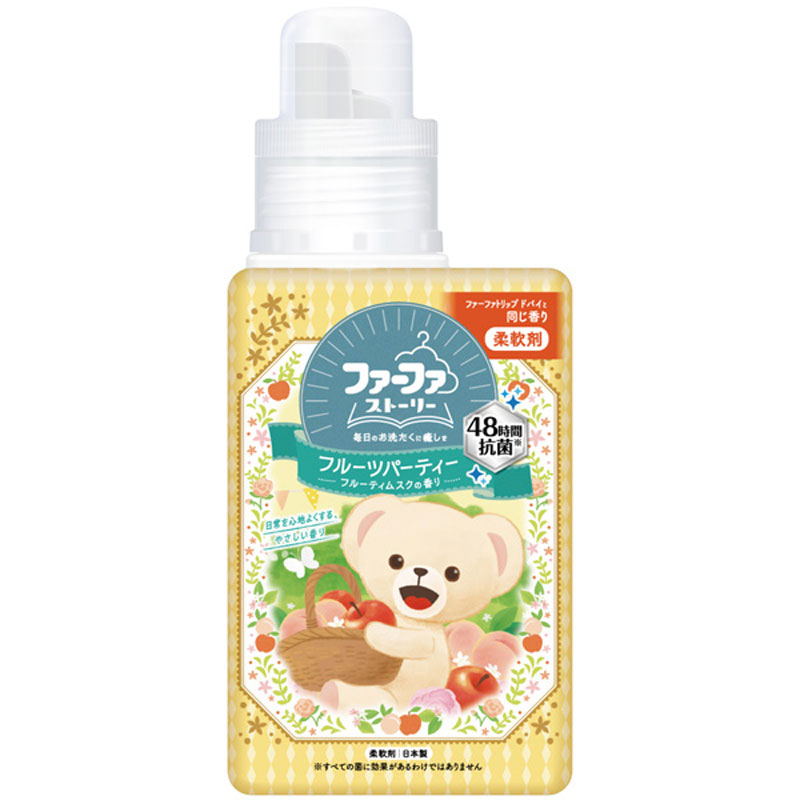 デポーデポーまとめ得 ファーファストーリー 柔軟剤 フルーツパーティー フルーティムスクの香り 500mL ｘ [10組](k-4902135321530-m)  柔軟剤