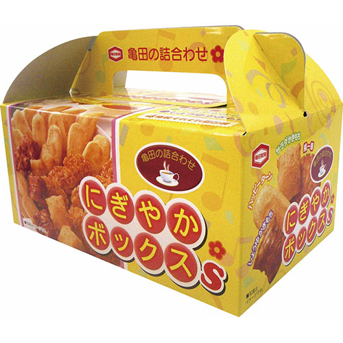 Yahoo! Yahoo!ショッピング(ヤフー ショッピング)まとめ得 亀田製菓 にぎやかボックスS（120g） B9023096 x [4個] /l