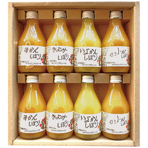 Yahoo! Yahoo!ショッピング(ヤフー ショッピング)まとめ得 伊藤農園 100％ピュアジュース詰合せ （みかん・きよみ・いよかん・セミノール各2本・各180ml） 日本製 4216-015 x [2個] /l