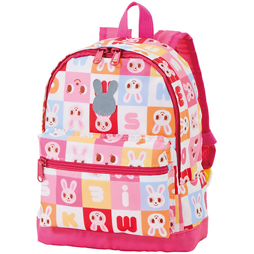 ミキハウス リュック ピンク 20×10×25cm(容量6L、対象年齢3・4歳頃) C6034604 /l | 