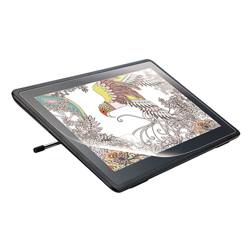 エレコム Wacom Cintiq 22 保護フィルム ペーパーライク ケント紙タイプ TB-WC215FLAPLL /l