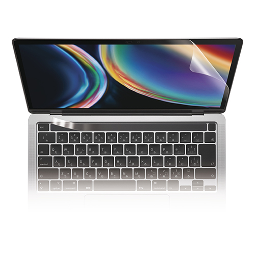 エレコム MacBookPro13inch/液晶保護フィルム/超反射防止/ブルーライトカット EF-MBPT13FLBLKB /l